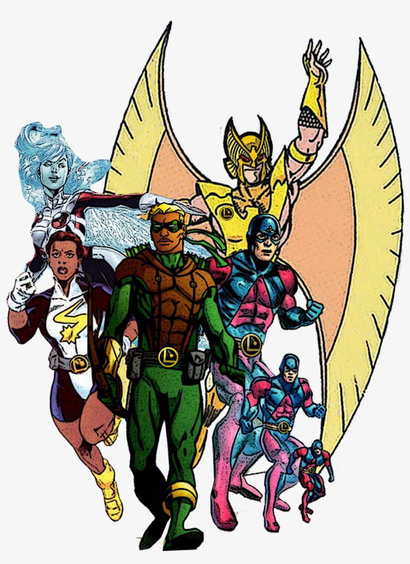Legends Of Tomorrow "legion Of Superheroes" Concept - Legion Of Superheroes Png, transparent png