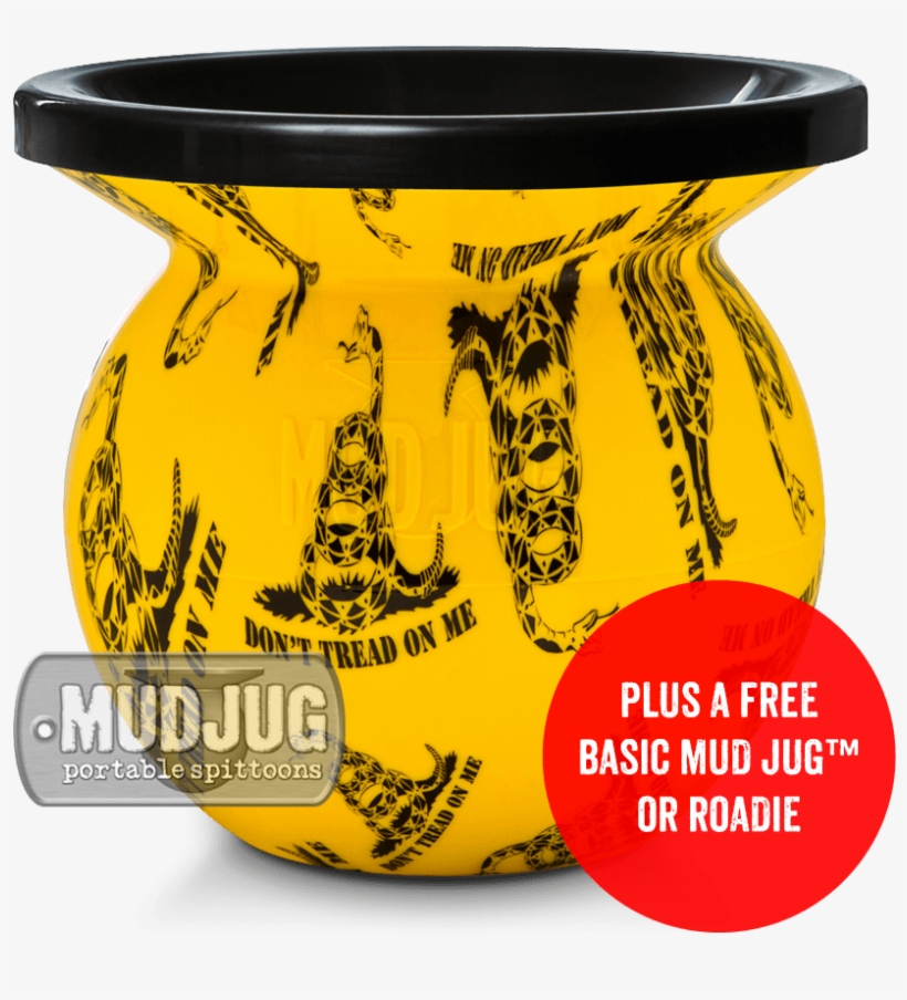 Don't Tread On Me Mud Jug™ - Mudjug Transparent, transparent png
