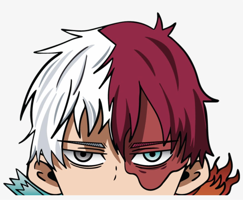 Image Of Todoroki Peeker - Cartoon, transparent png