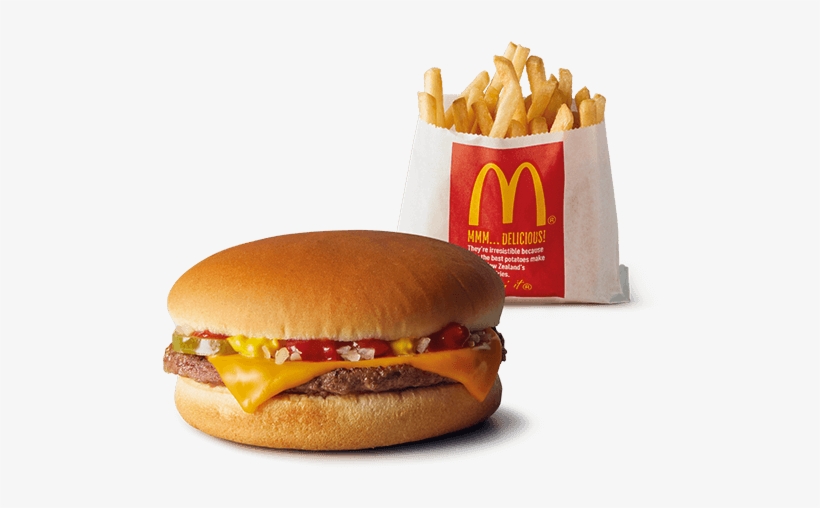 Cheeseburger & Small Fries Snack Deal Mcdonalds Burger And Fries