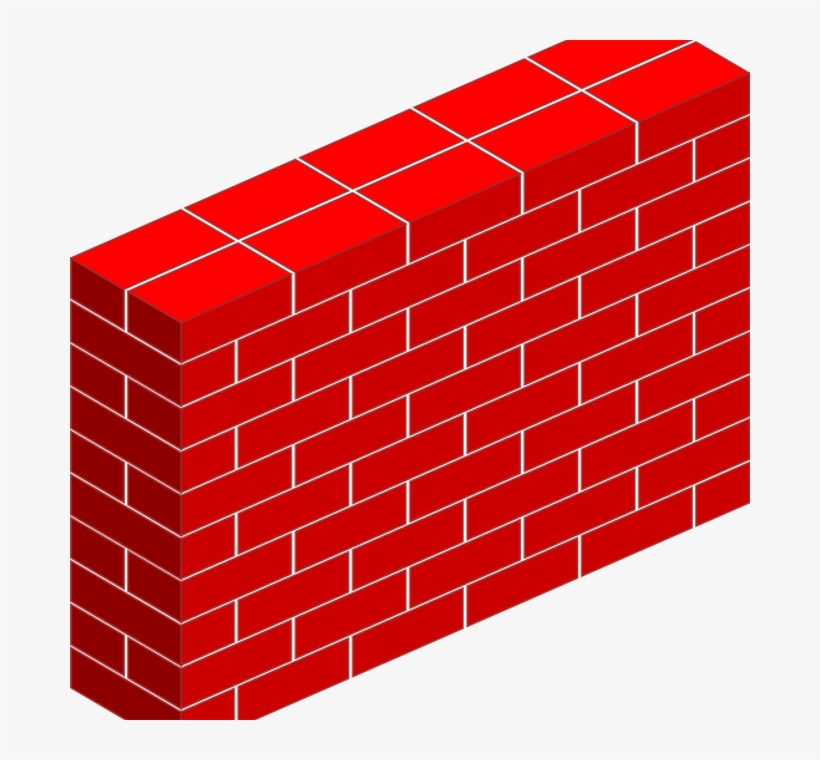 Tall Brick Wall Clip Art At Clkercom Vector Clip Art - Mur Dessin Png, transparent png