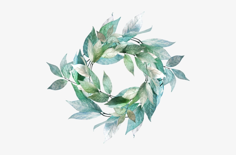 Blue Leaves - Leaf, transparent png