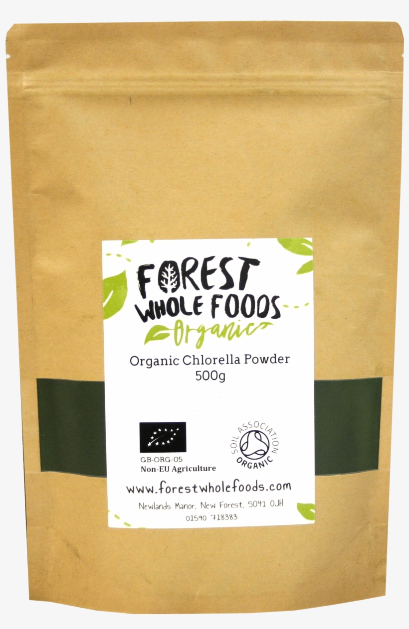 Organic Chlorella Powder 500g, transparent png