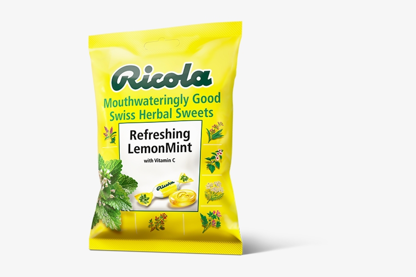 Lemonmint Bag - Lemon Ricola, transparent png