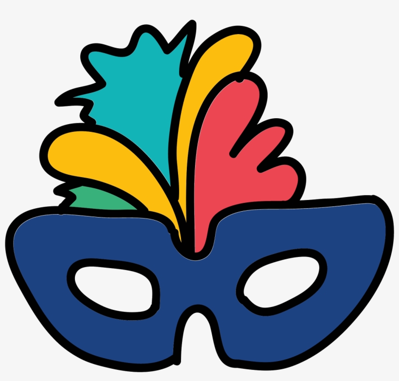 Venetian Mask Icon - 面具 卡通, transparent png