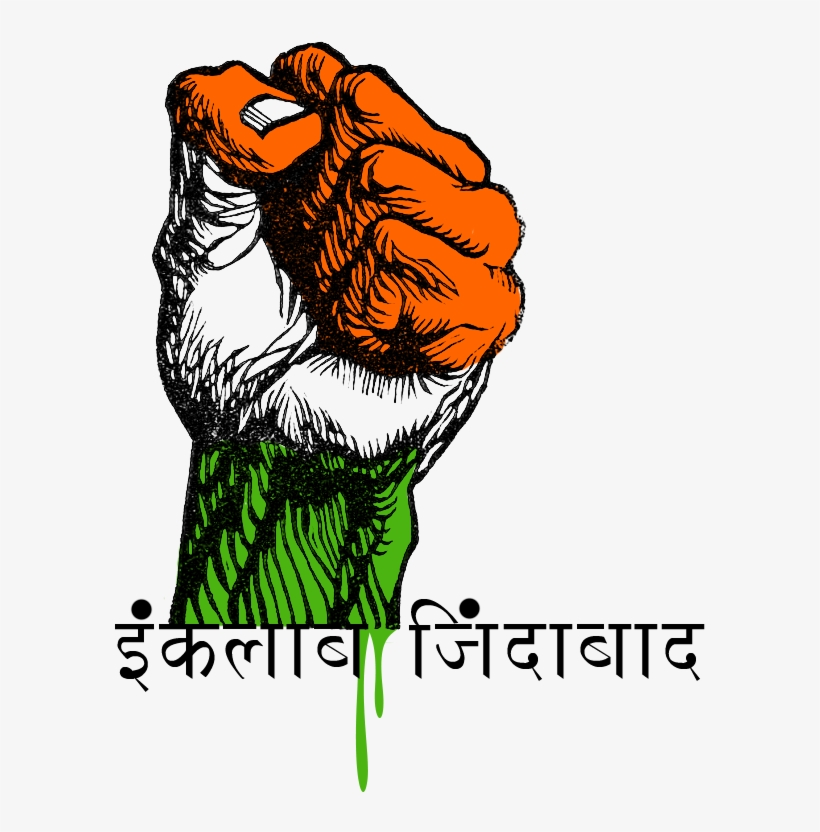 We Have A Rich Vein Of Patriotism Running In All Of - Inquilab Zindabad Logo Png, transparent png