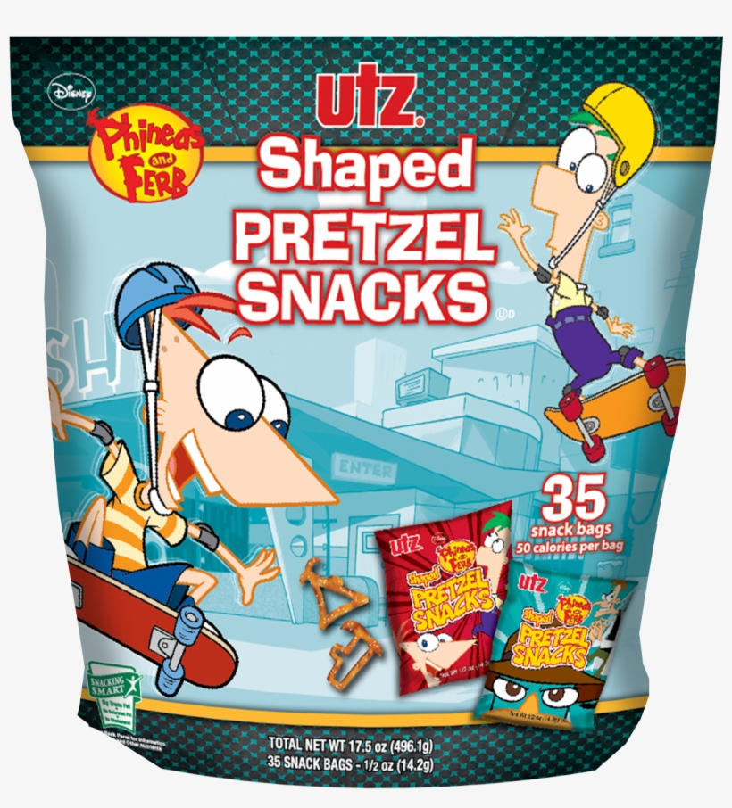 Product Image - Phineas And Ferb Pretzels, transparent png