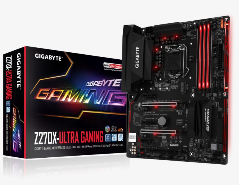 Gigabyte Z270x Ultra Gaming - Gigabyte Z270x Ultragaming, transparent png