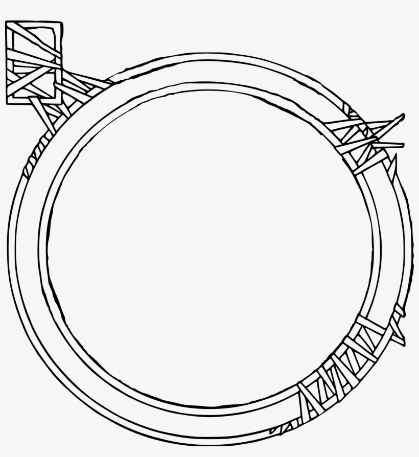 This Free Icons Png Design Of Odd Circle Frame, transparent png