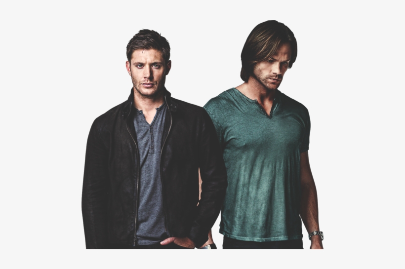 Jensen Ackles And Jared Padalecki - Dean Winchester (supernatural) Cardboard Cutout Standup, transparent png
