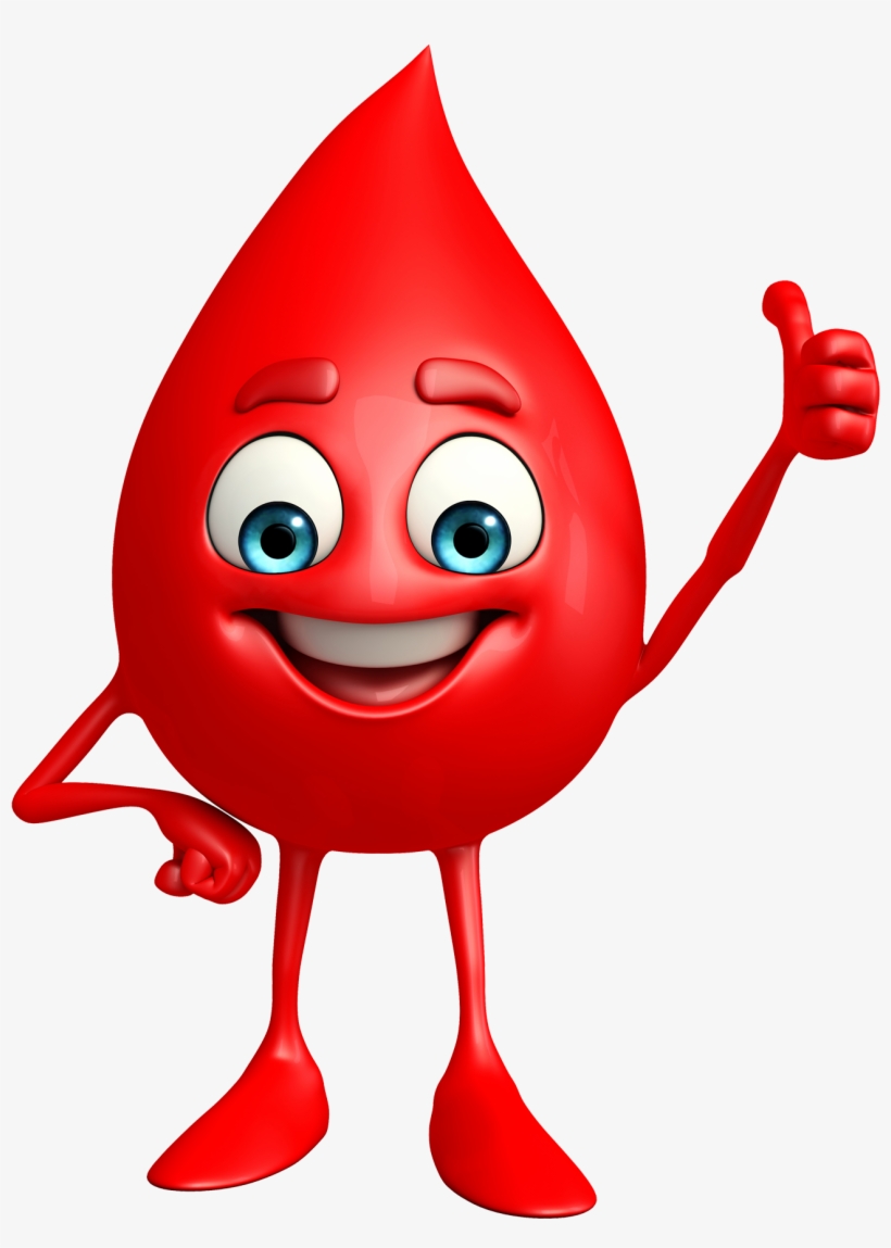 Need Help With Leukemia Treatment Funding - Blood Drop Character, transparent png
