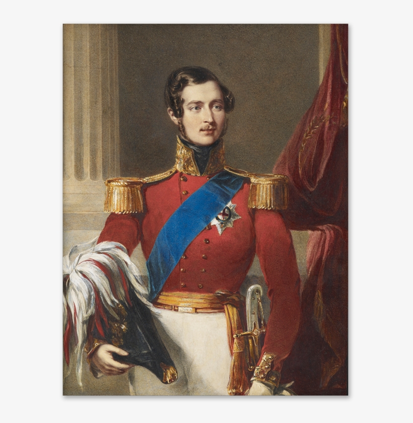 Portrait Of Prince Albert Of Saxe-coberg And Gotha, - Prince Albert, transparent png
