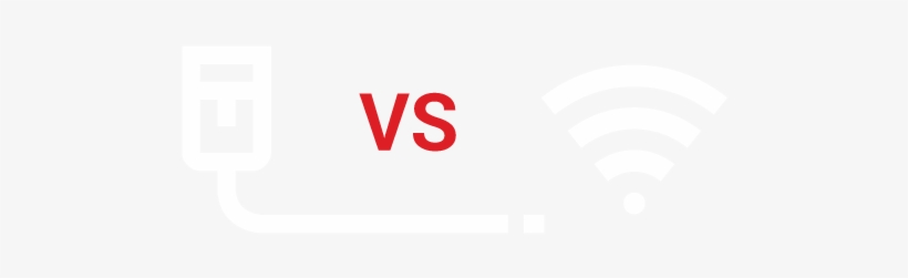Wired Vs Wireless - Graphic Design, transparent png