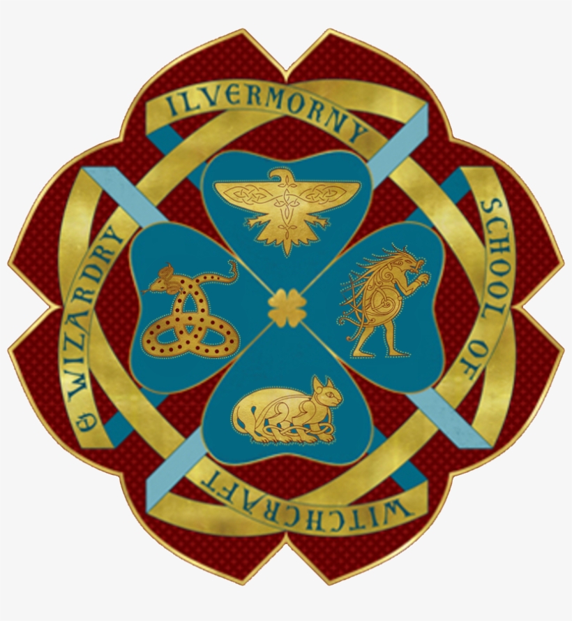 Ilvermorny School Of Witchcraft And Wizardry - Ilvermorny School Logo, transparent png