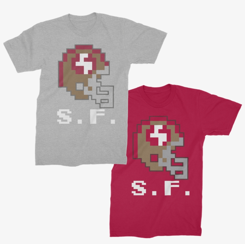 Shirts / Tecmo Mini Helmets - Packers Tecmo Bowl Shirt, transparent png