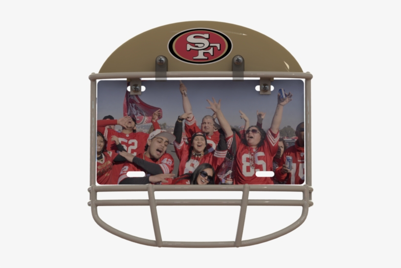 San Francisco 49ers Helmet Frame - Fanmats San Francisco 49ers Gold Nylon Area Rug, transparent png