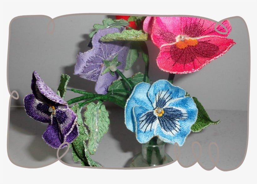 3d Blue Pansy - Pansy, transparent png