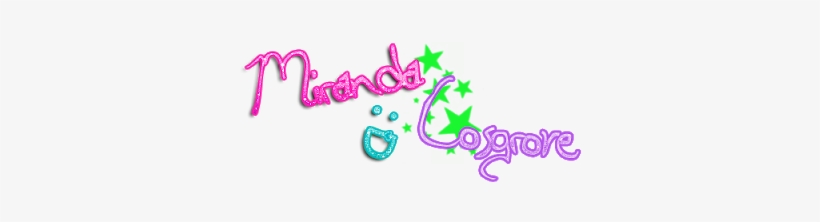 Miranda Cosgrove'text - Graphic Design, transparent png