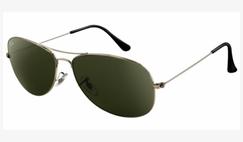 Ray Ban Sunglasses Cockpit Rb3362 004 - Ray-ban Rb 3362 004-58 Cockpit Polarized Gunmetal, transparent png