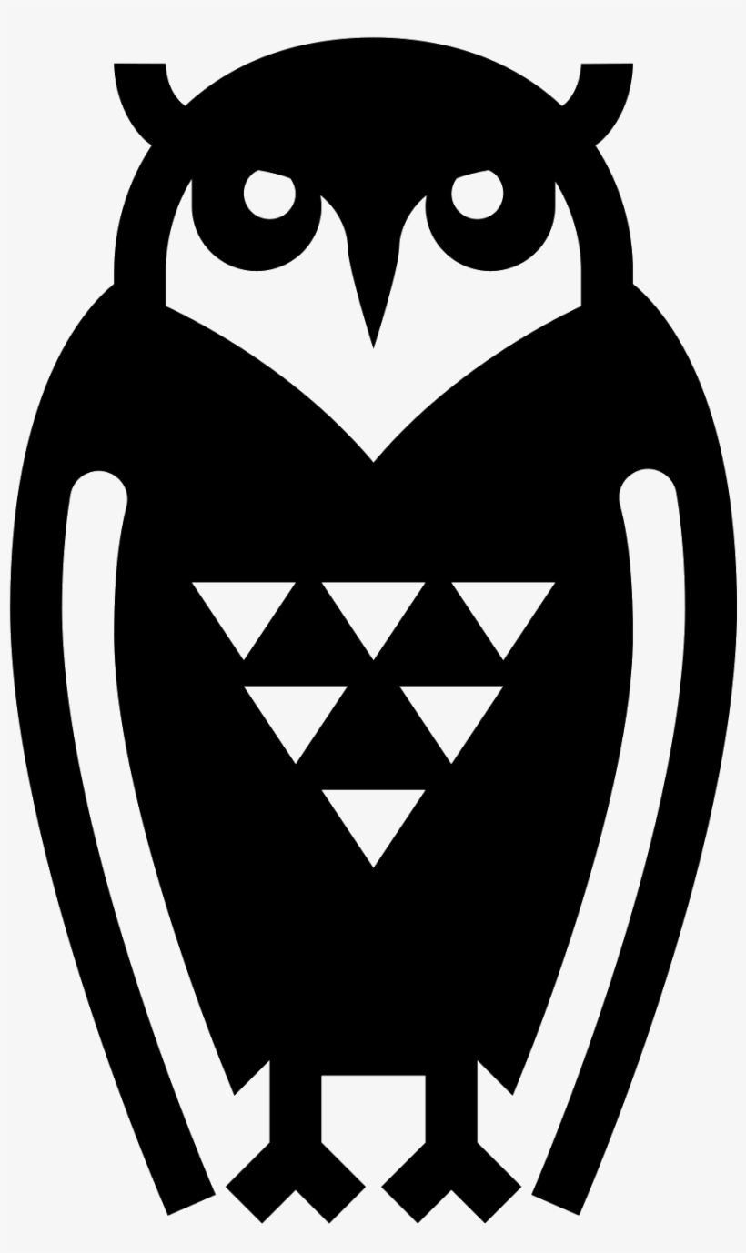 Owl Filled Icon - Owl Png Icon, transparent png