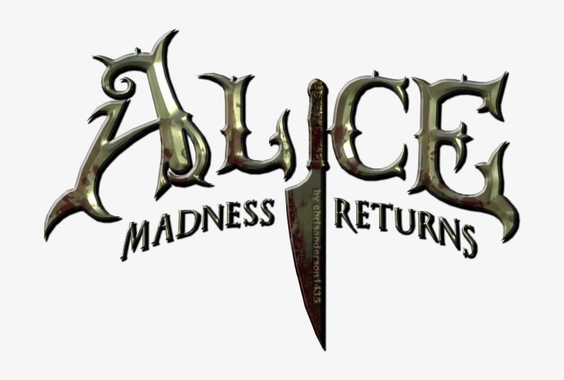 Alice Madness Returns Лого, transparent png