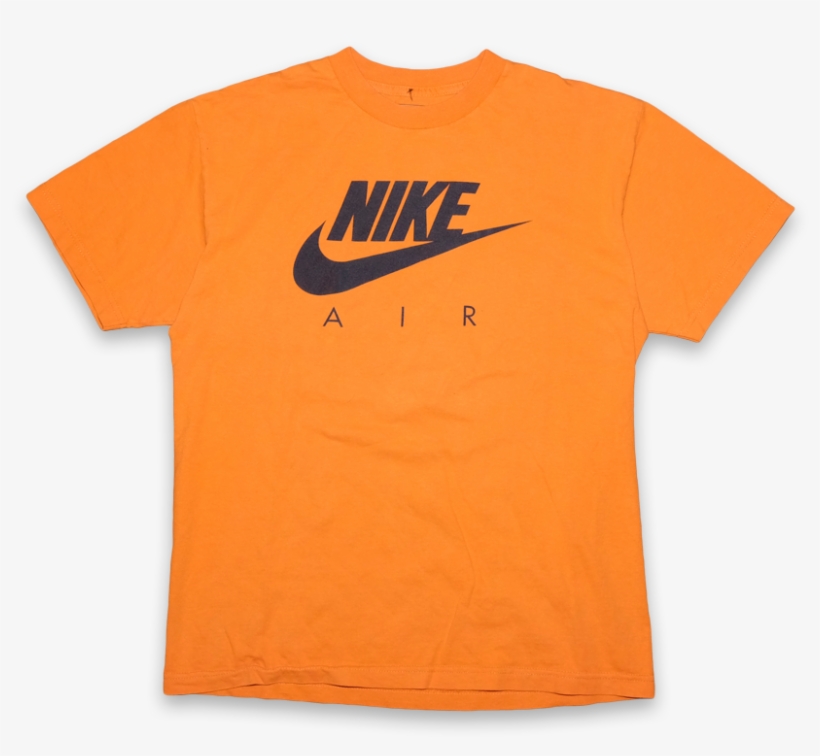 Nike Air Classic Logo Tshirt Orange Nike 900x900 PNG Download PNGkit