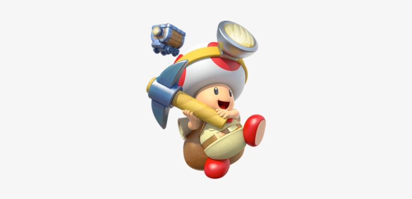 Captain Toad Mka Artwork - Toad Treasure Tracker Png, transparent png
