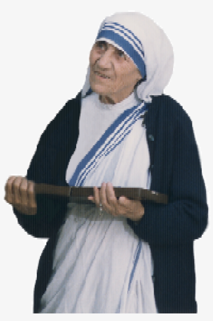 This Free Icons Png Design Of Mother Teresa Mosaic, transparent png