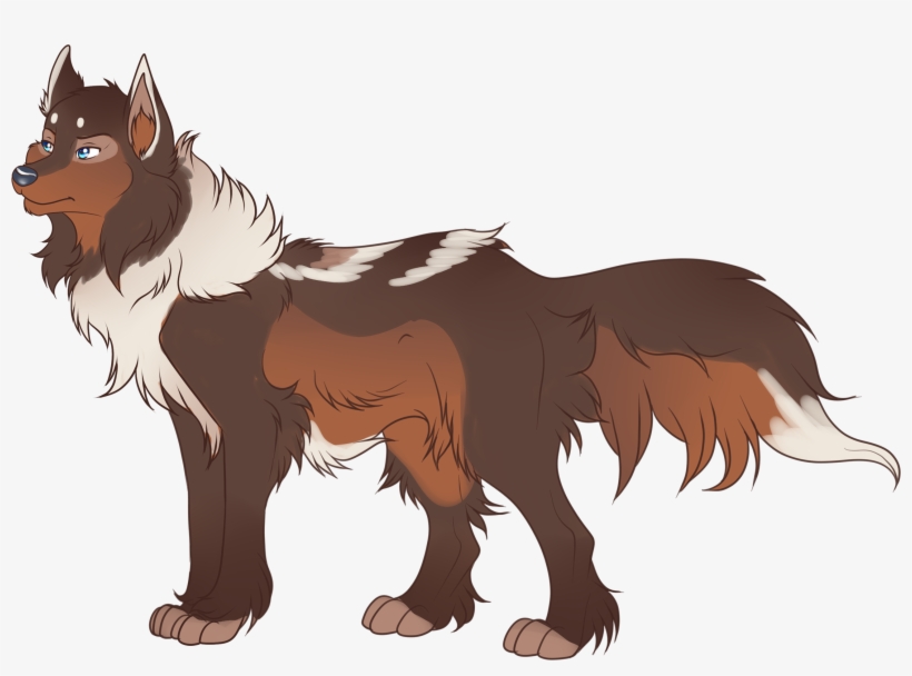 Dog Transparent Wolf Design Drawing Pictures Png Dog - Brown Wolf Cartoon, transparent png
