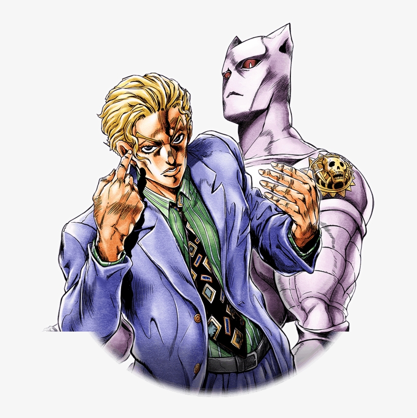 Unit Yoshikage Kira - Jolyne Kujo And Stone Free, transparent png