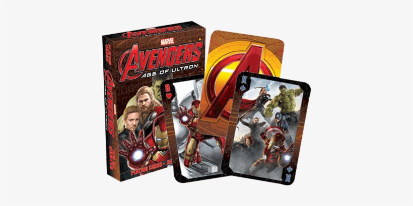 Avengers Age Of Ultron Playing Cards - Marvel Avengers Age Of Ultron Playing Cards, transparent png