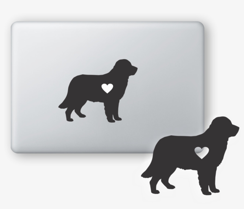 Macbook Berner W' Glowing Heart - Macbook, transparent png