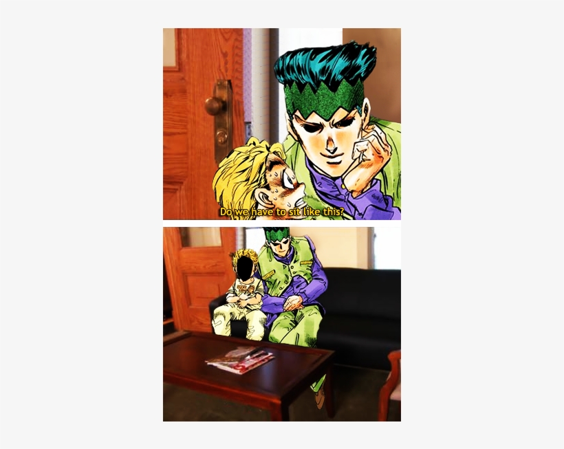 I Woke Up This Morning To Find That Diamond Is, In - Rohan Kishibe X Koichi, transparent png