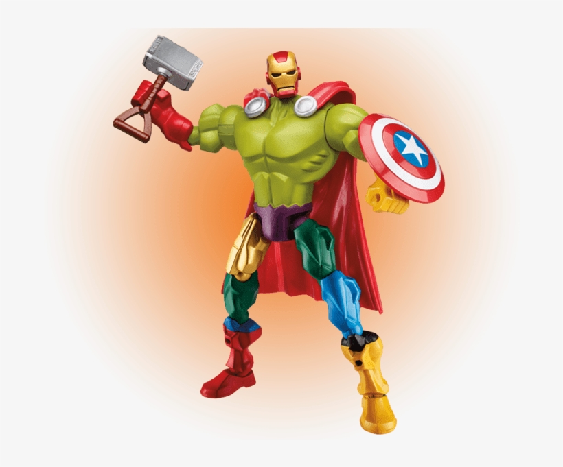 Avengers In One Hero, transparent png
