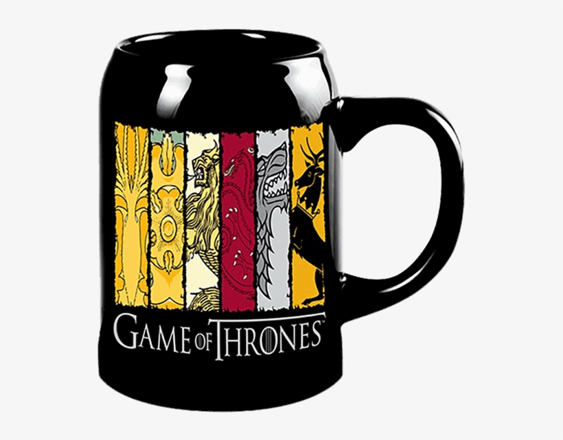 Game Of Thrones House Sigils Ceramic Stein, transparent png
