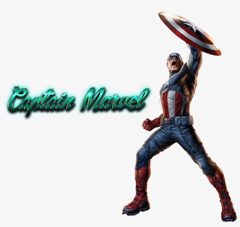 Captain Marvel Free Desktop Background - Women's T Shirt Marvel Comics Series Batman Spiderman, transparent png