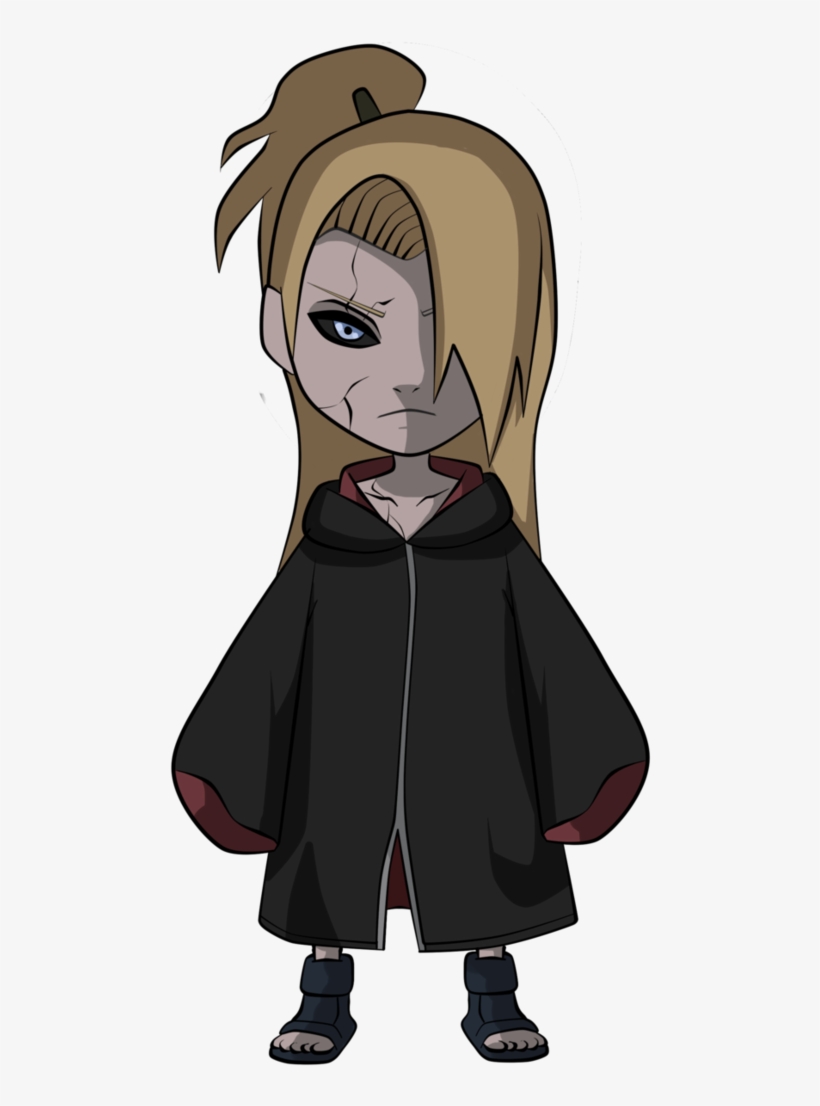 Chibi Deidara By Tazawa Edo Tensei, Red Cloud, Naruto - Deidara Edo Tensei Chibi, transparent png