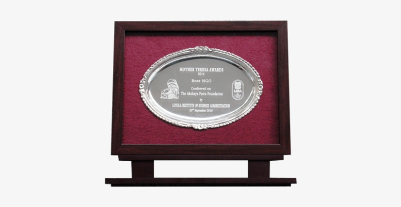 The Akshaya Patra Foundation Won The Prestigious 14th - Picture Frame, transparent png