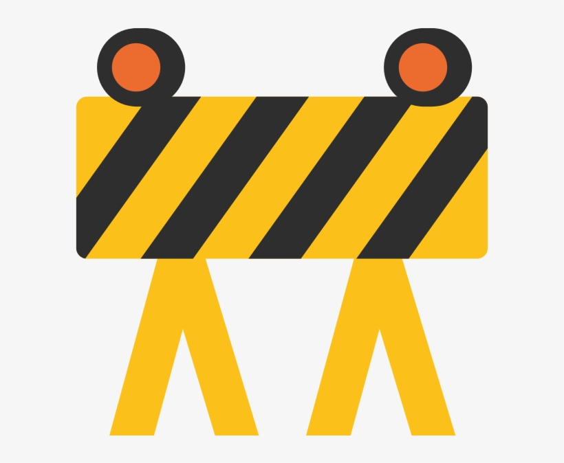 File - Emoji U1f6a7 - Svg - Emoji 🚧, transparent png