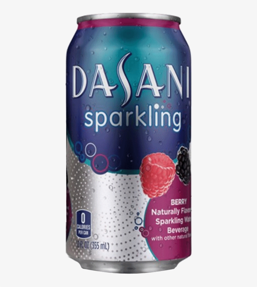 Dasani Sparkling Berry, 355 Ml 12 Cans - Dasani Water Sparkling, transparent png
