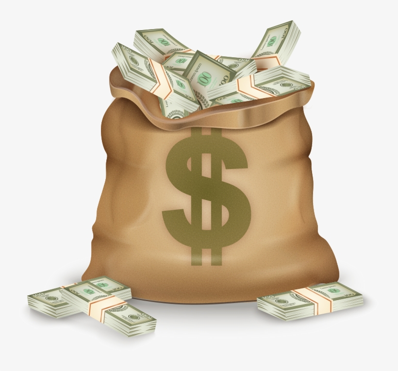 Moneybag - Money, transparent png