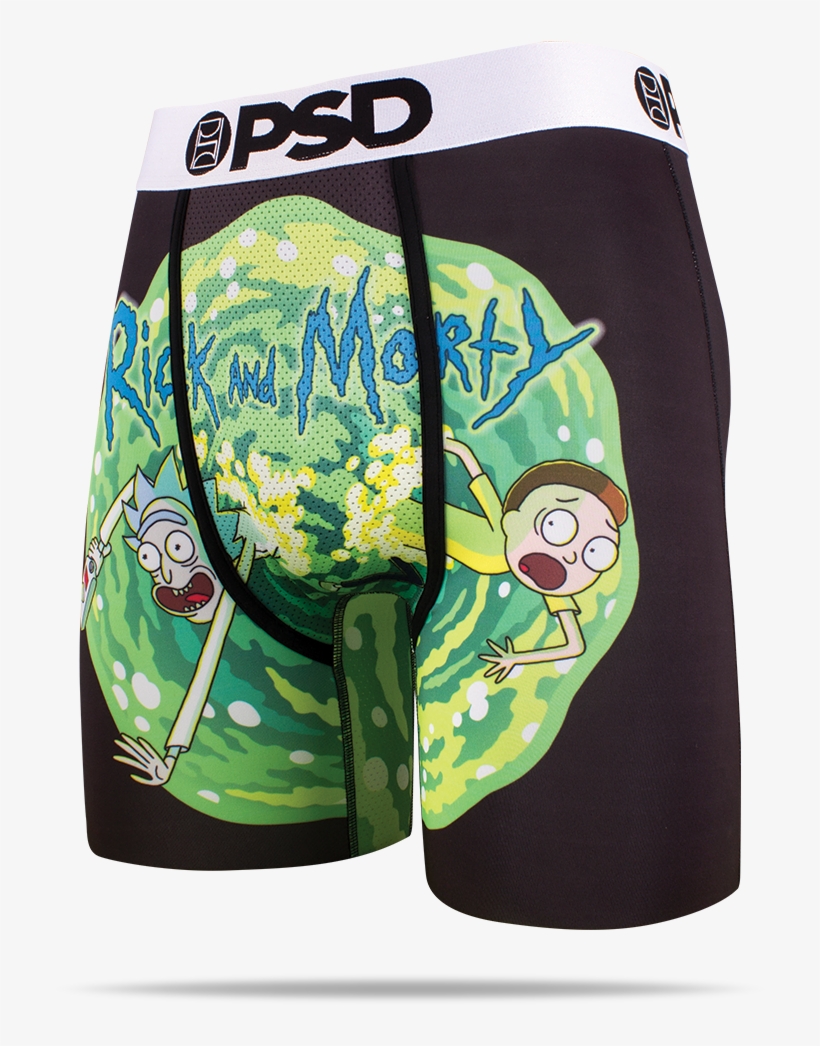 Rick And Morty Classic Men's Boxer Brief Underwear - Rick And Morty Dog Tag Pendant, transparent png