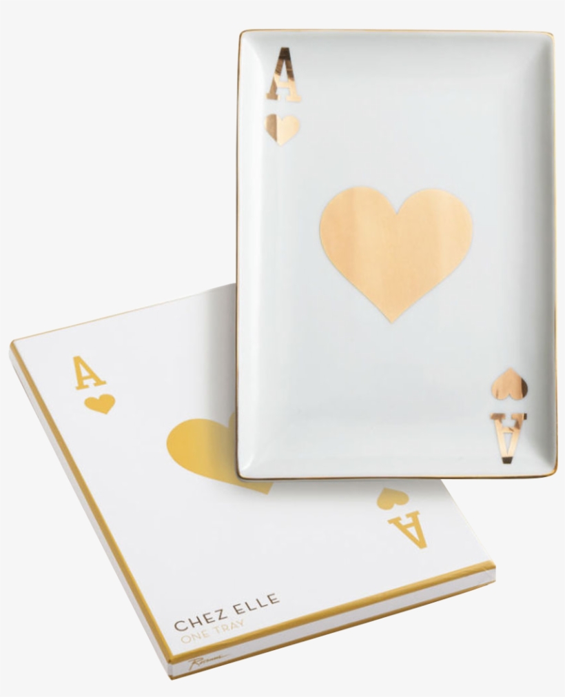 Rosanna Chez Elle Ace Of Hearts Tray 241350, transparent png