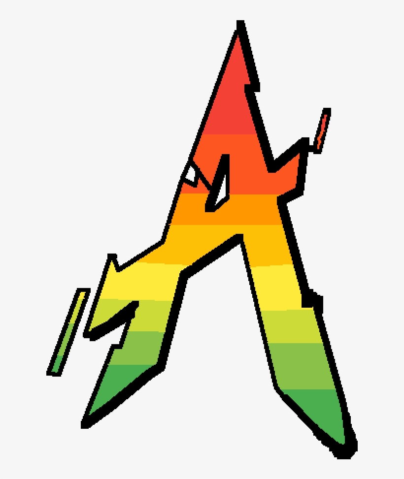 Grafiti Letter A - Clip Art, transparent png