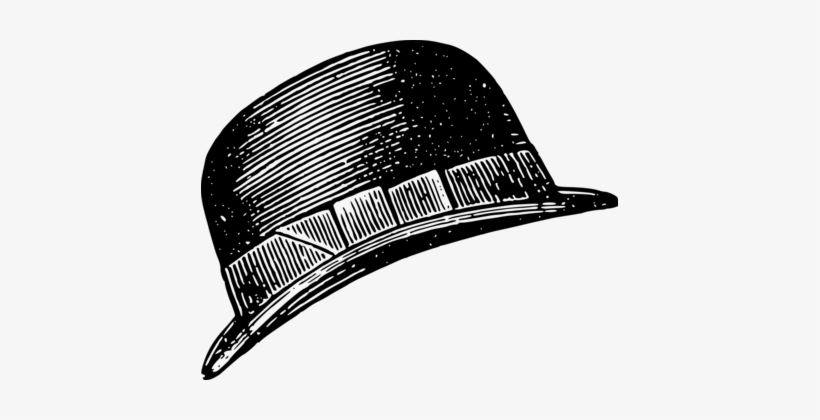 Bowler Hat Top Hat Party Hat Fedora - Bowler Hat, transparent png