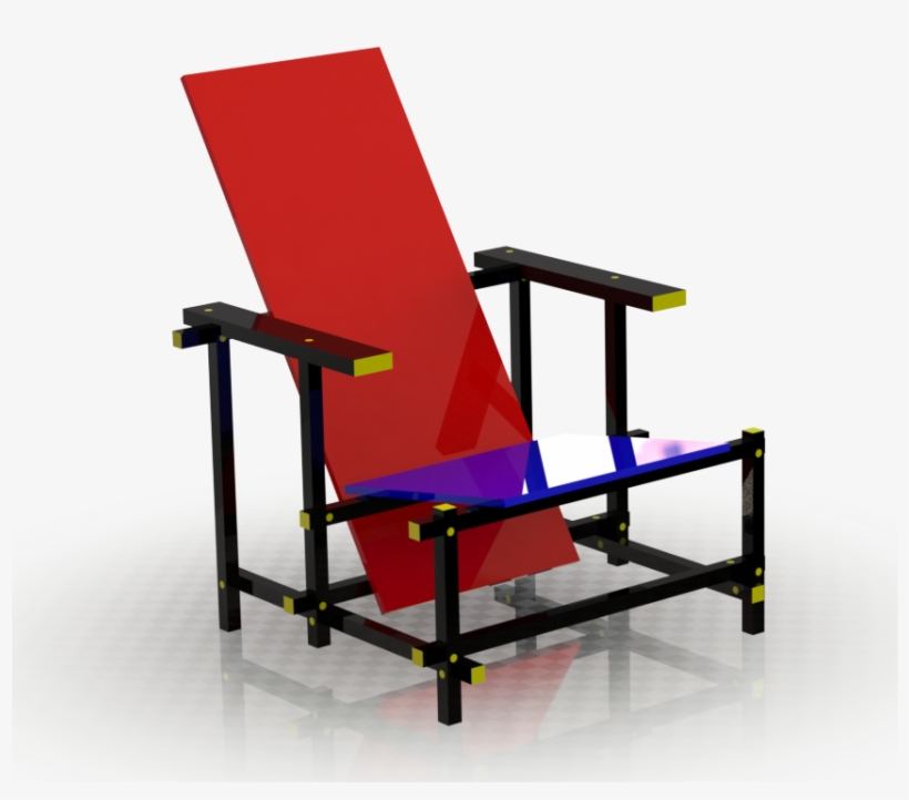 Red And Blue Chair On Behance Blue Chairs, Red And - Silla Roja Y Azul, transparent png
