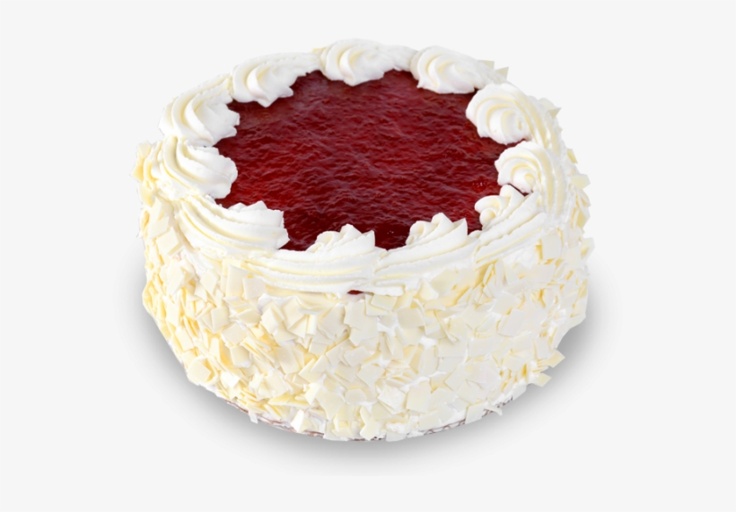 Strawberry & Cream - Sugar Cake, transparent png