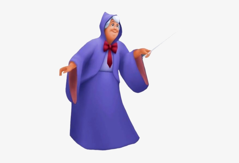 Fairy Godmother Kh - Cinderella Fairy Godmother Transparent, transparent png