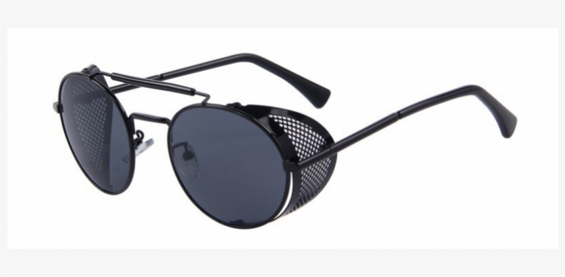 Merry's Men Women Retro Design Round Sunglasses Shields, transparent png