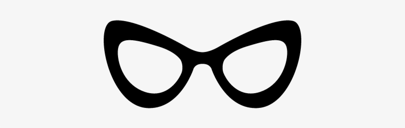 Cat Eyes Glasses Vector - Cat Eye Sunglasses Icon, transparent png